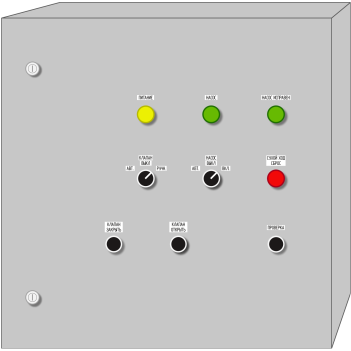 Шкаф управления теплопунктом 